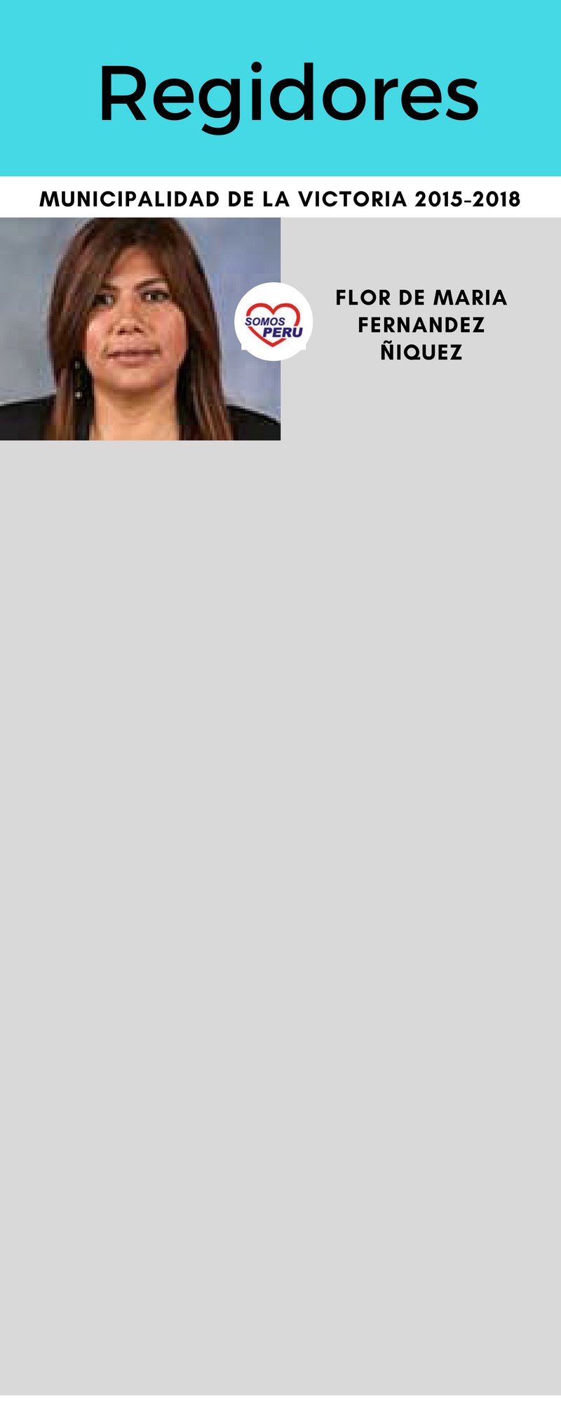 Municipalidad de La Victoria 2015-2018