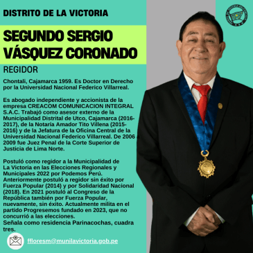 Segundo Sergio Vásquez Coronado